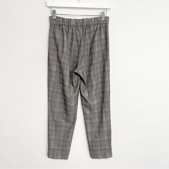 BOGO! Aritzia Babaton Conan Cropped Trouser Pant Houndstooth Plaid Size 2 - Picture 7 of 12